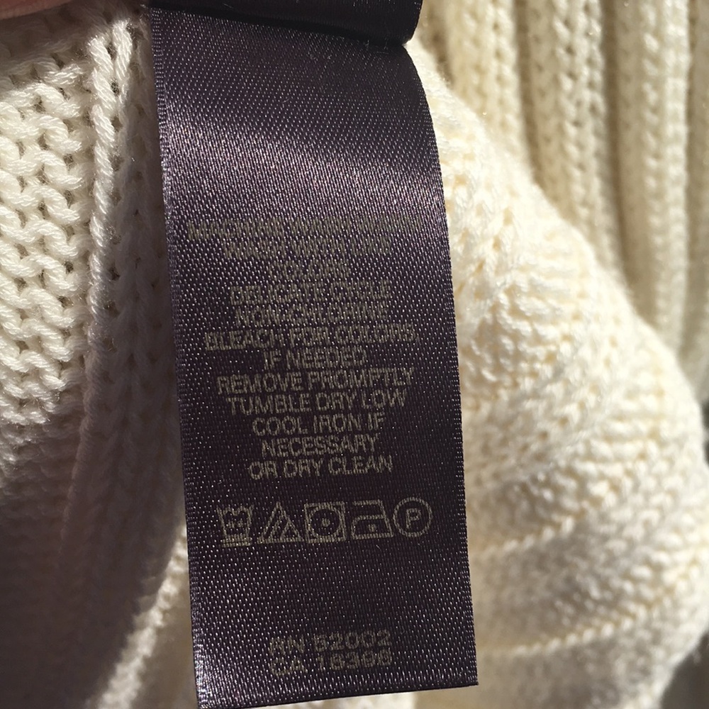 Liz Claiborne Cream Cardigan - Picture 5 of 7